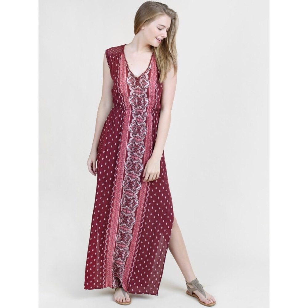 Cute for Fall 🍂 Altar’d State Boho Maxi Dress
